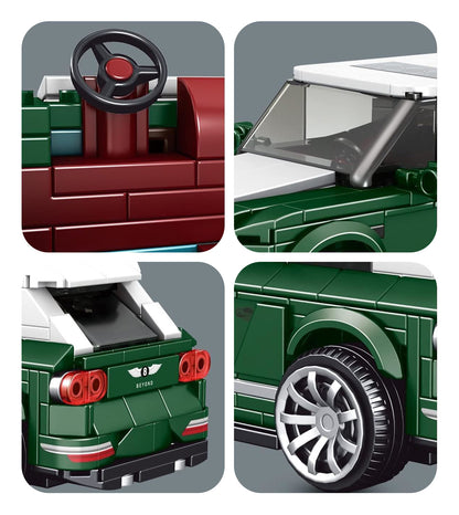 Brick Set 443 kom — Zelena