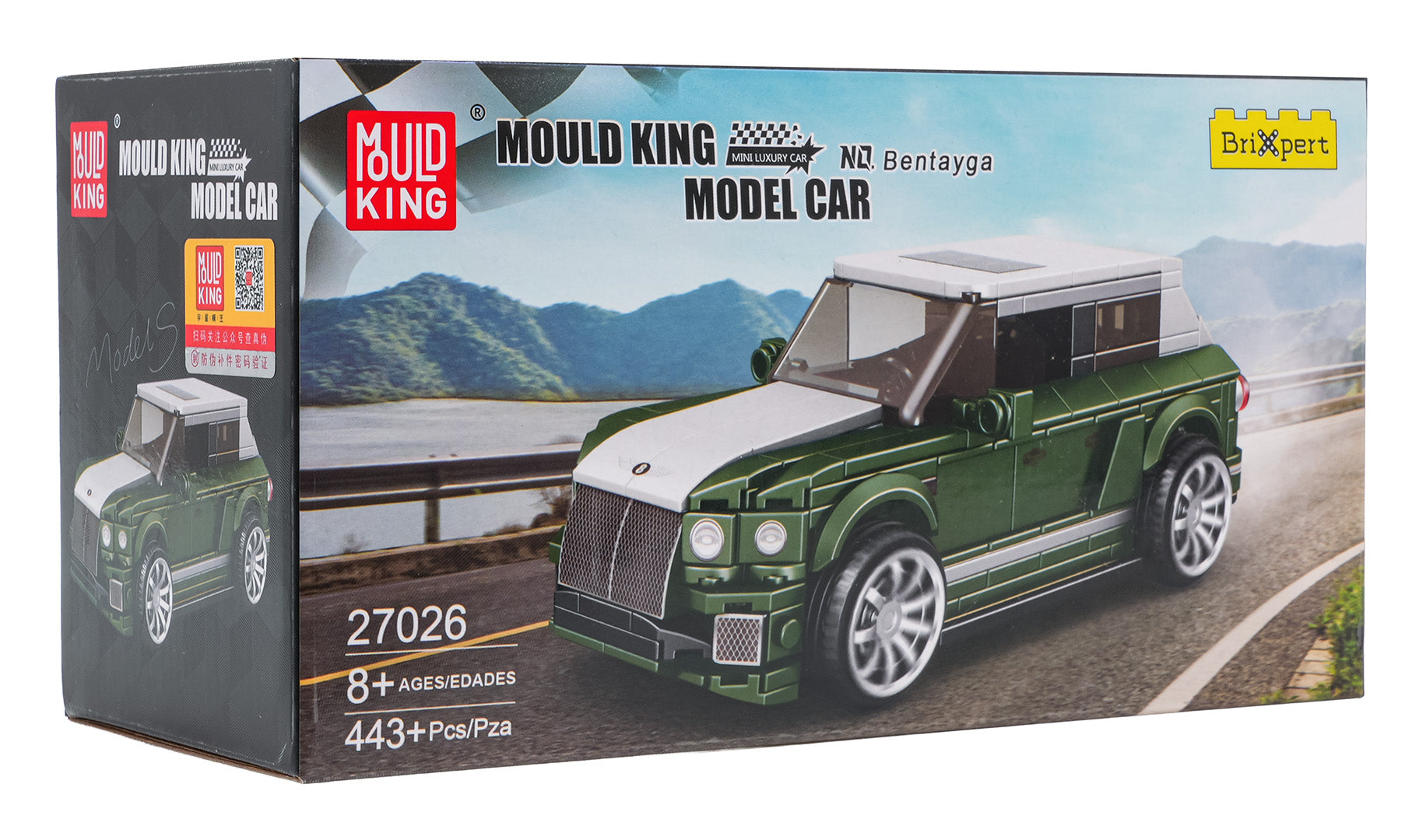 Brick Set 443 kom — Zelena
