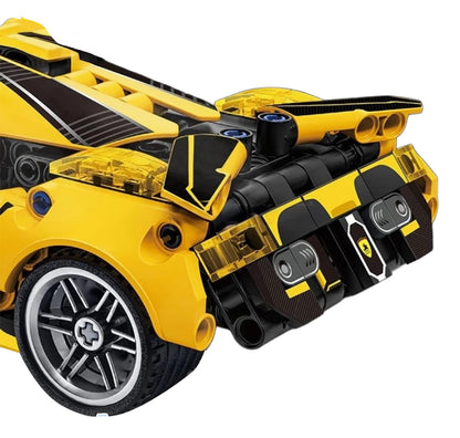 Jastučići za sportski auto 422 kom — Žuta