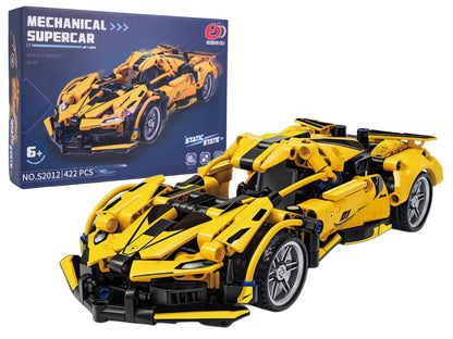 Jastučići za sportski auto 422 kom — Žuta