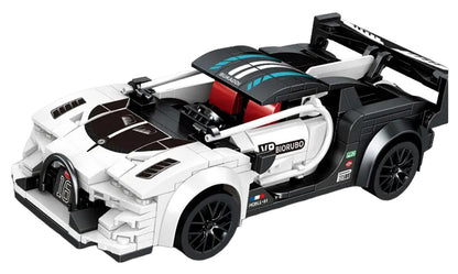 Set R/C kockica za sportski automobil — Bijela