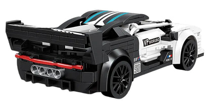Set R/C kockica za sportski automobil — Bijela