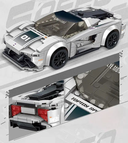 R/C set sportskih automobila — Siva