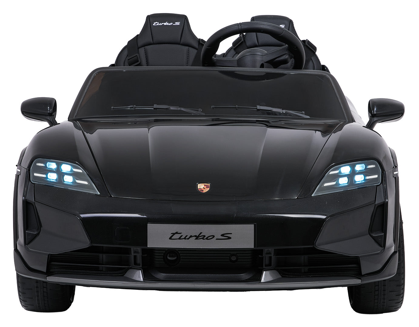 Porsche Taycan Turbo S crno