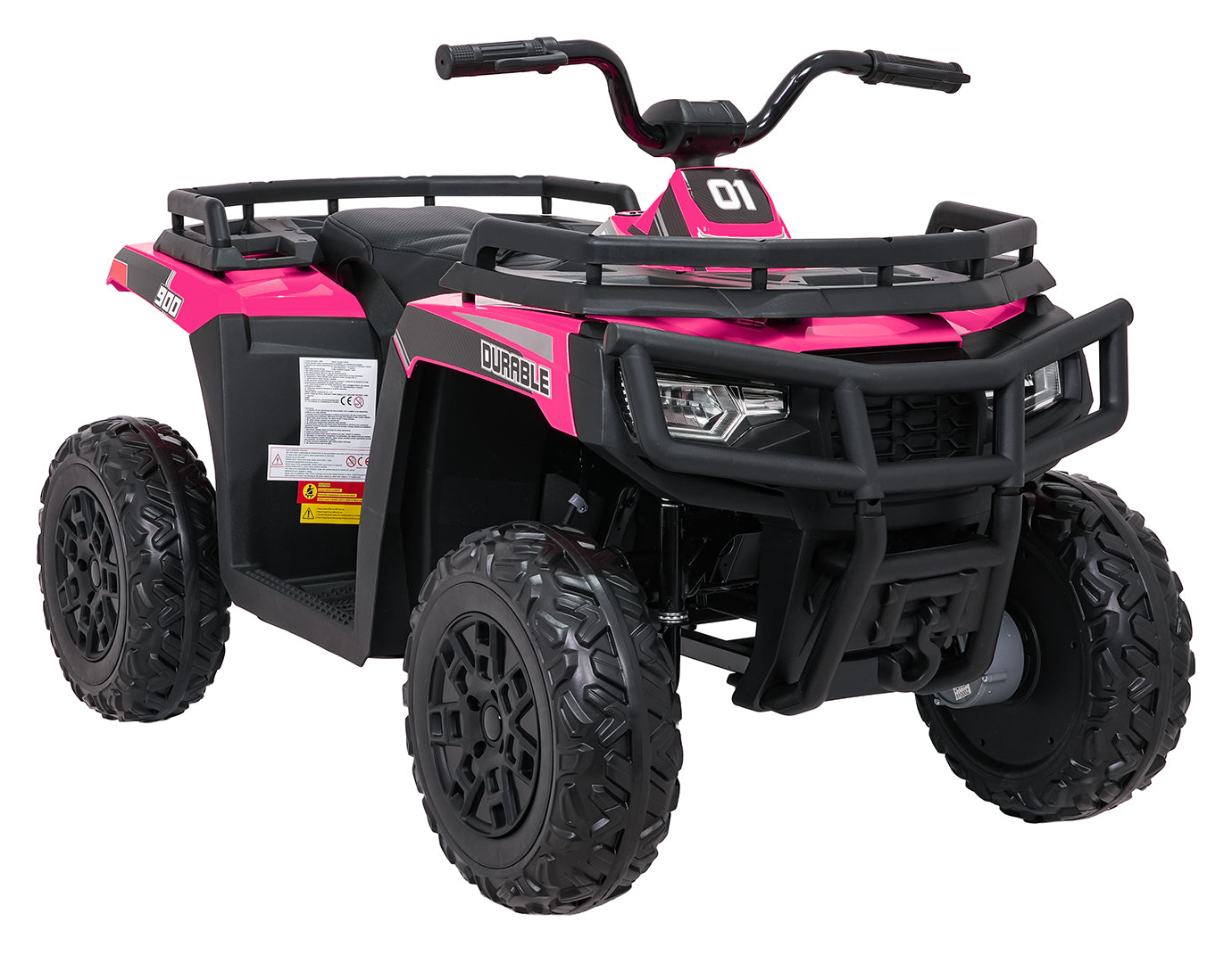 WOLF Pink 4x4 ATV Quad