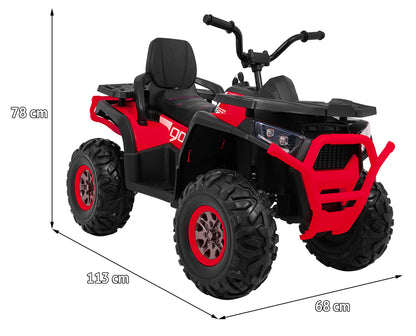 Quad ATV Desert | Crvena