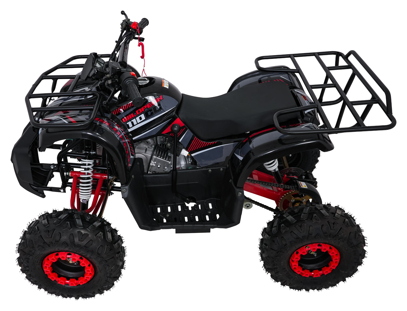 WILDPEAK 110cc Combustion Quad | Crvena