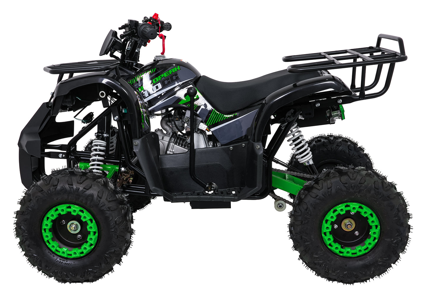 WILDPEAK 110cc Combustion Quad | Zelena