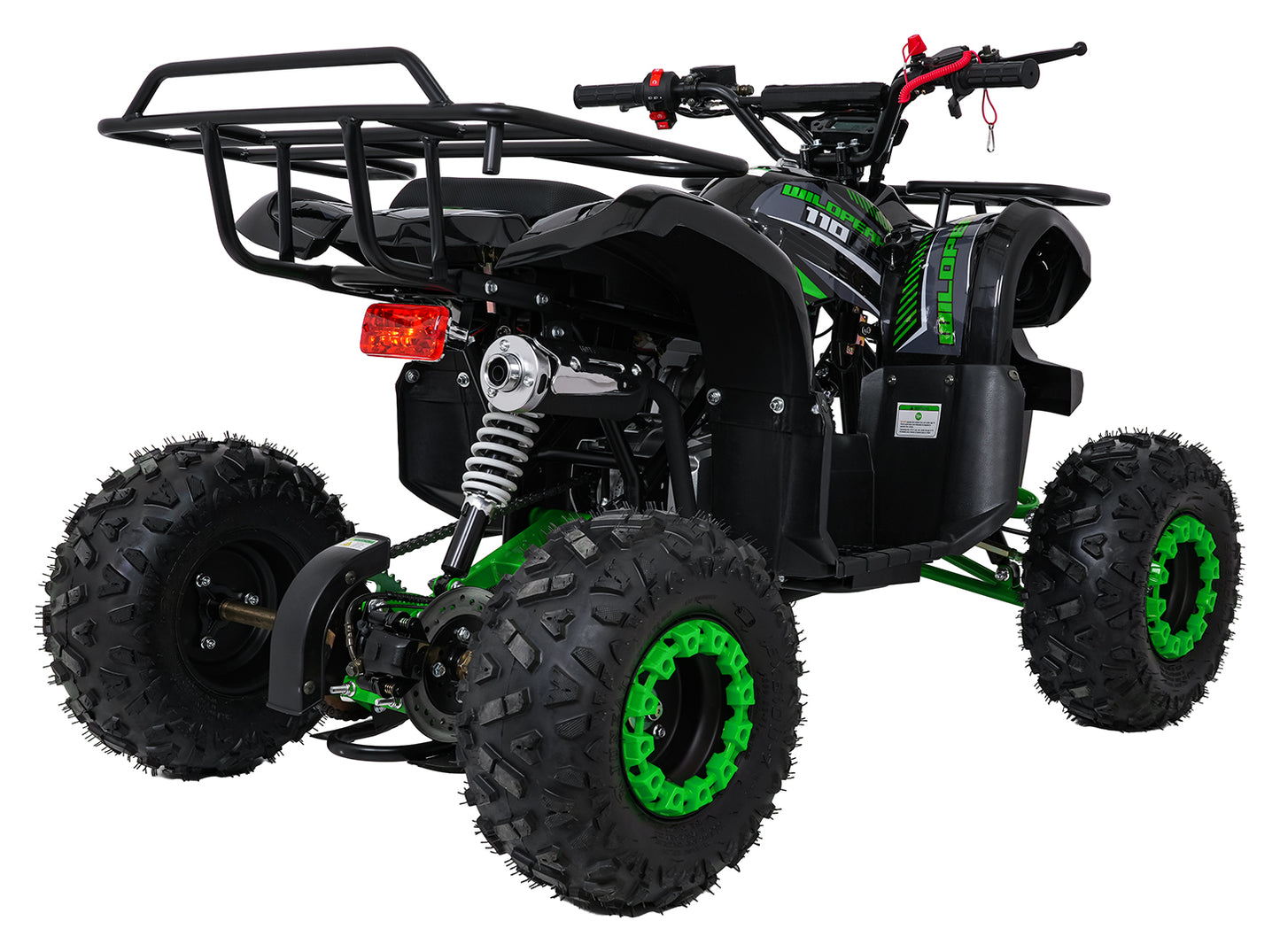WILDPEAK 110cc Combustion Quad | Zelena
