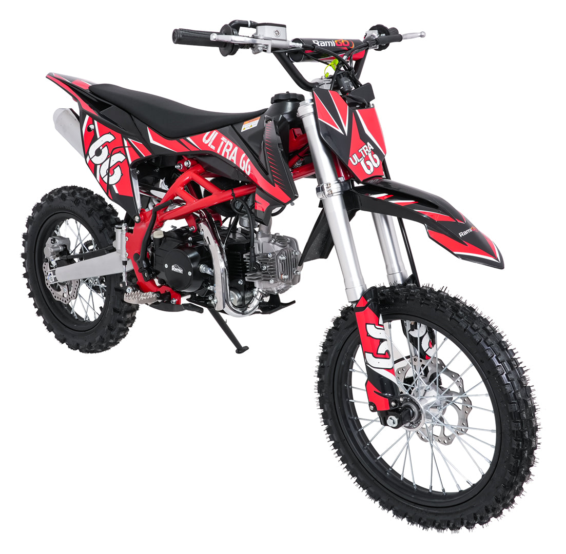 Motor za vozila s unutarnjim izgaranjem ULTRA 66 125cc | Crvena