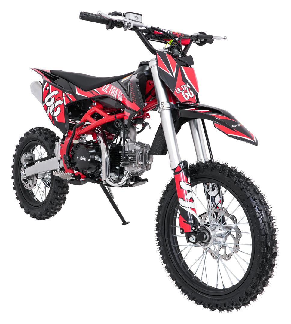 Motor za vozila s unutarnjim izgaranjem ULTRA 66 125cc | Crvena