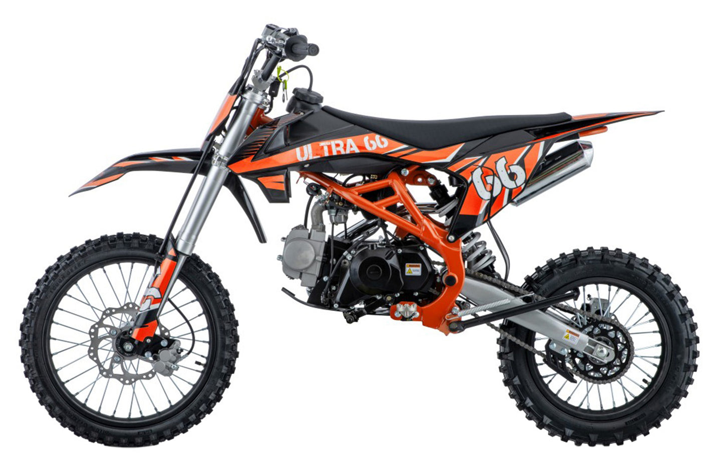 Motor za vozila s unutarnjim izgaranjem ULTRA 66 125cc | Narančasta