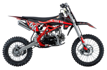 Motor za vozila s unutarnjim izgaranjem ULTRA 66 125cc | Crvena