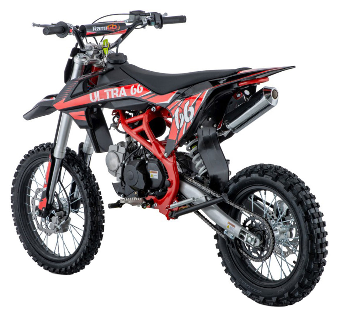 Motor za vozila s unutarnjim izgaranjem ULTRA 66 125cc | Crvena
