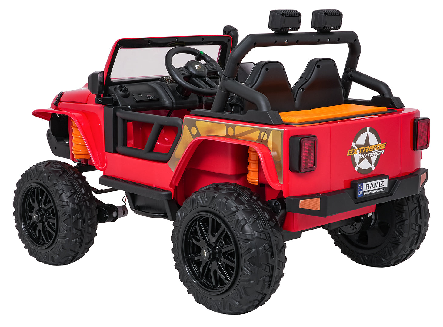 Jeep Monster | Crvena
