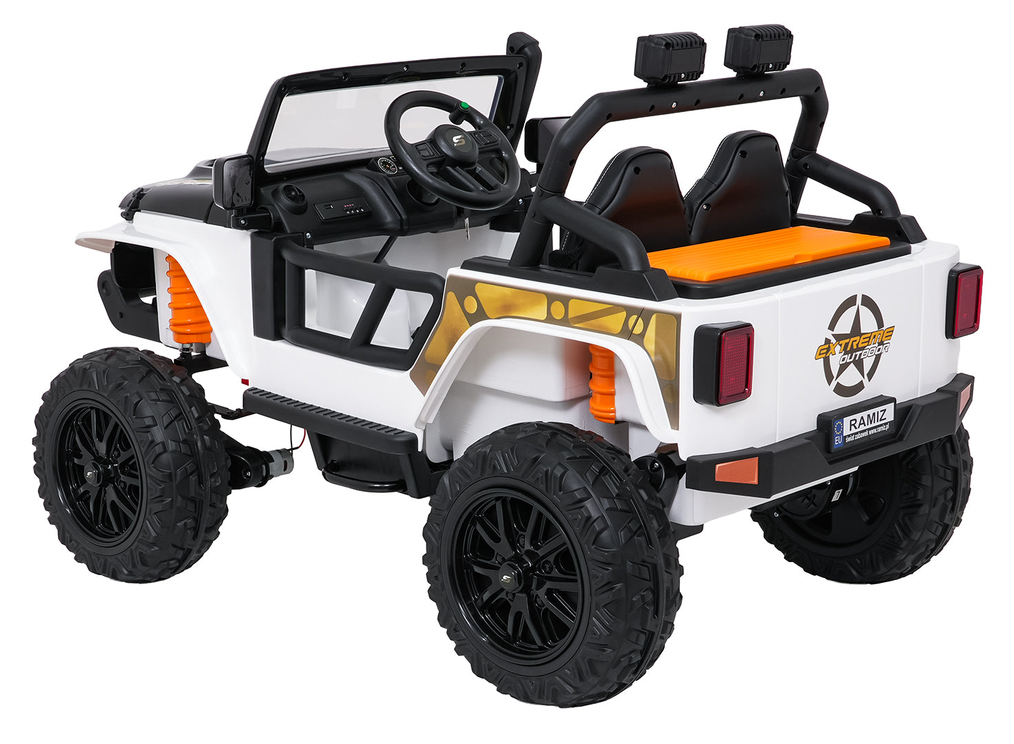 Jeep Monster | Bijela