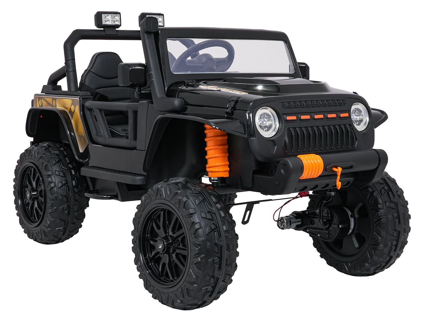 Jeep Monster | Crna