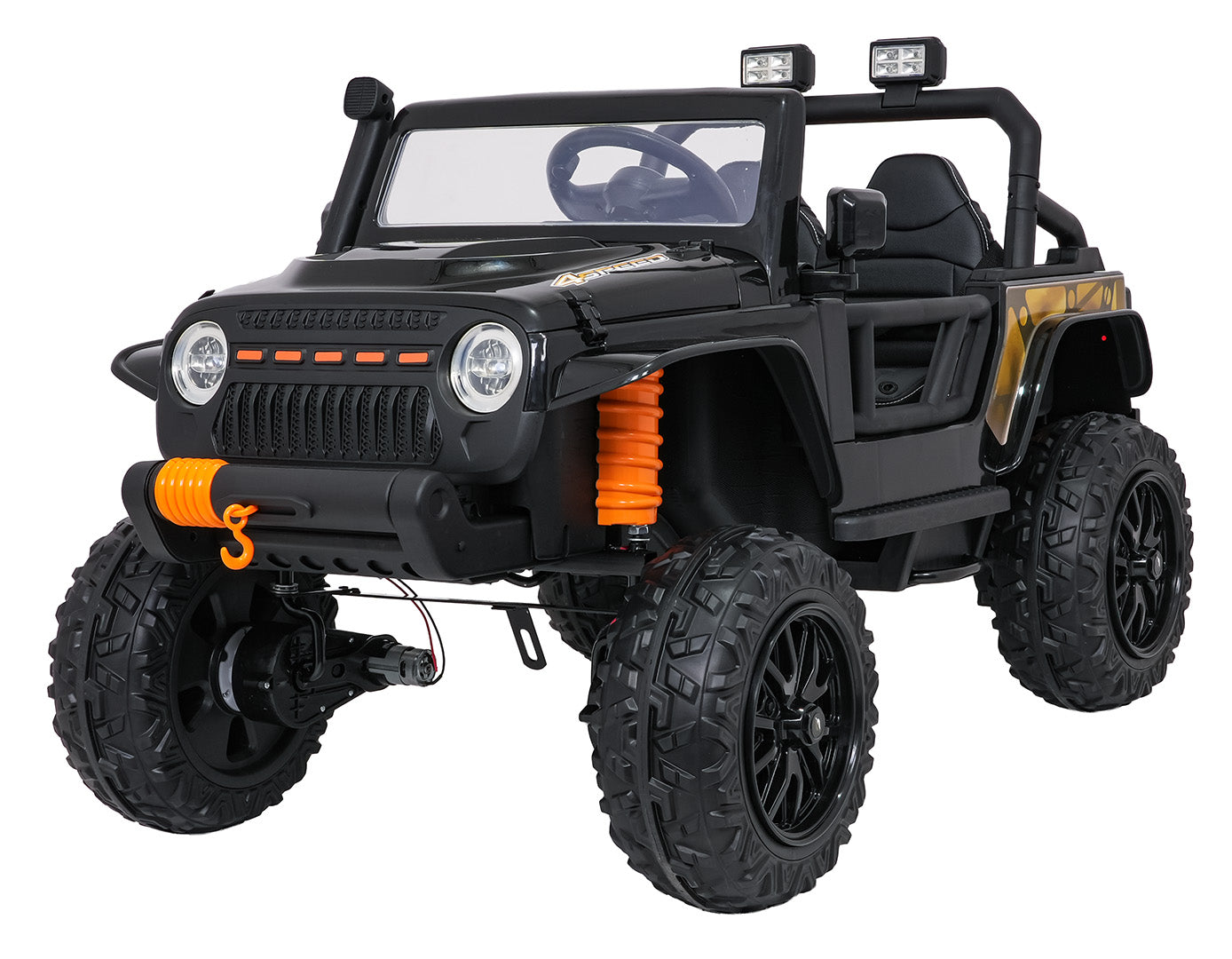 Jeep Monster | Crna