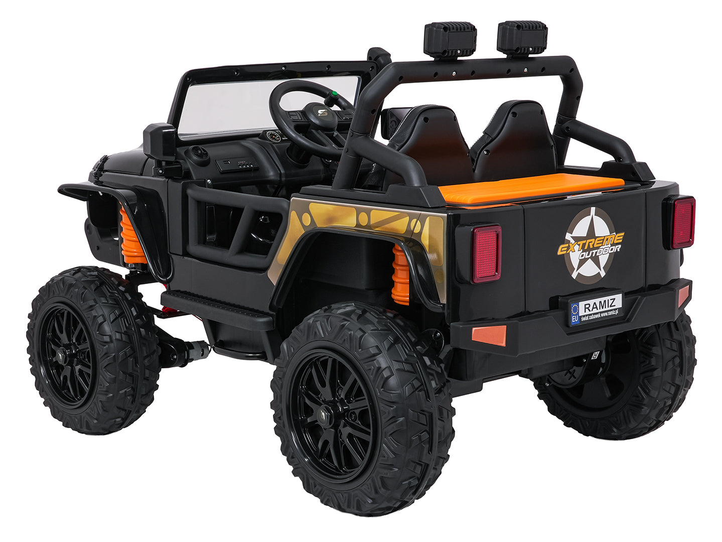 Jeep Monster | Crna