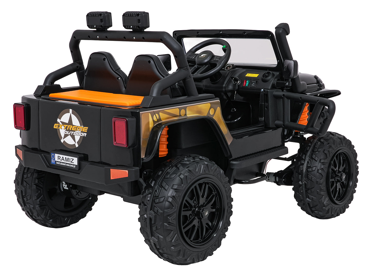 Jeep Monster | Crna
