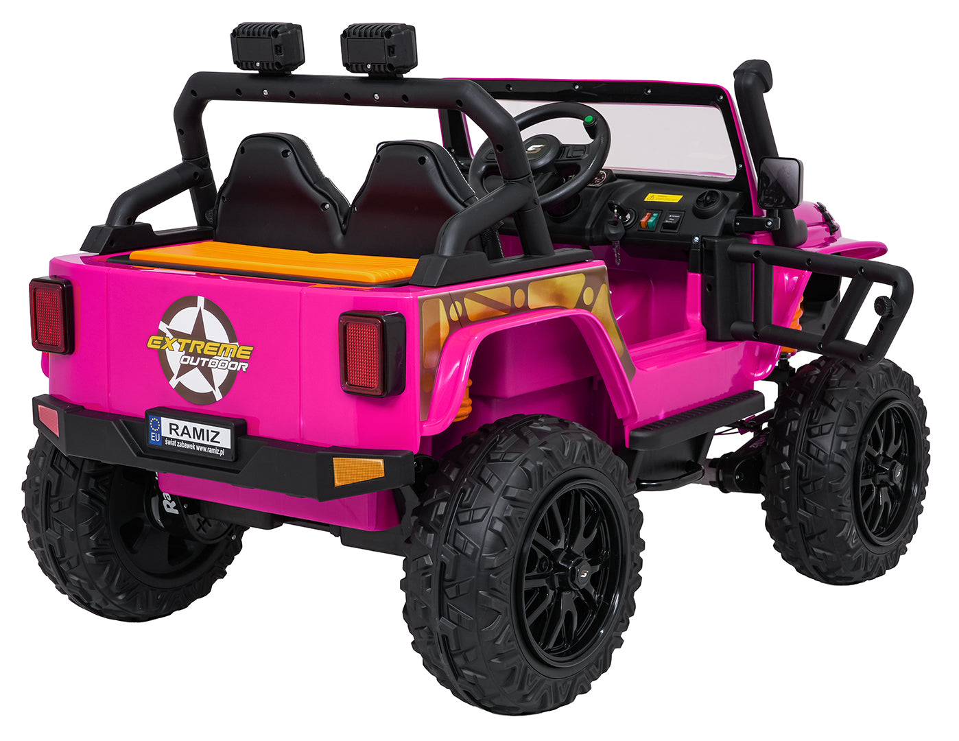 Jeep Monster | Ružičasta