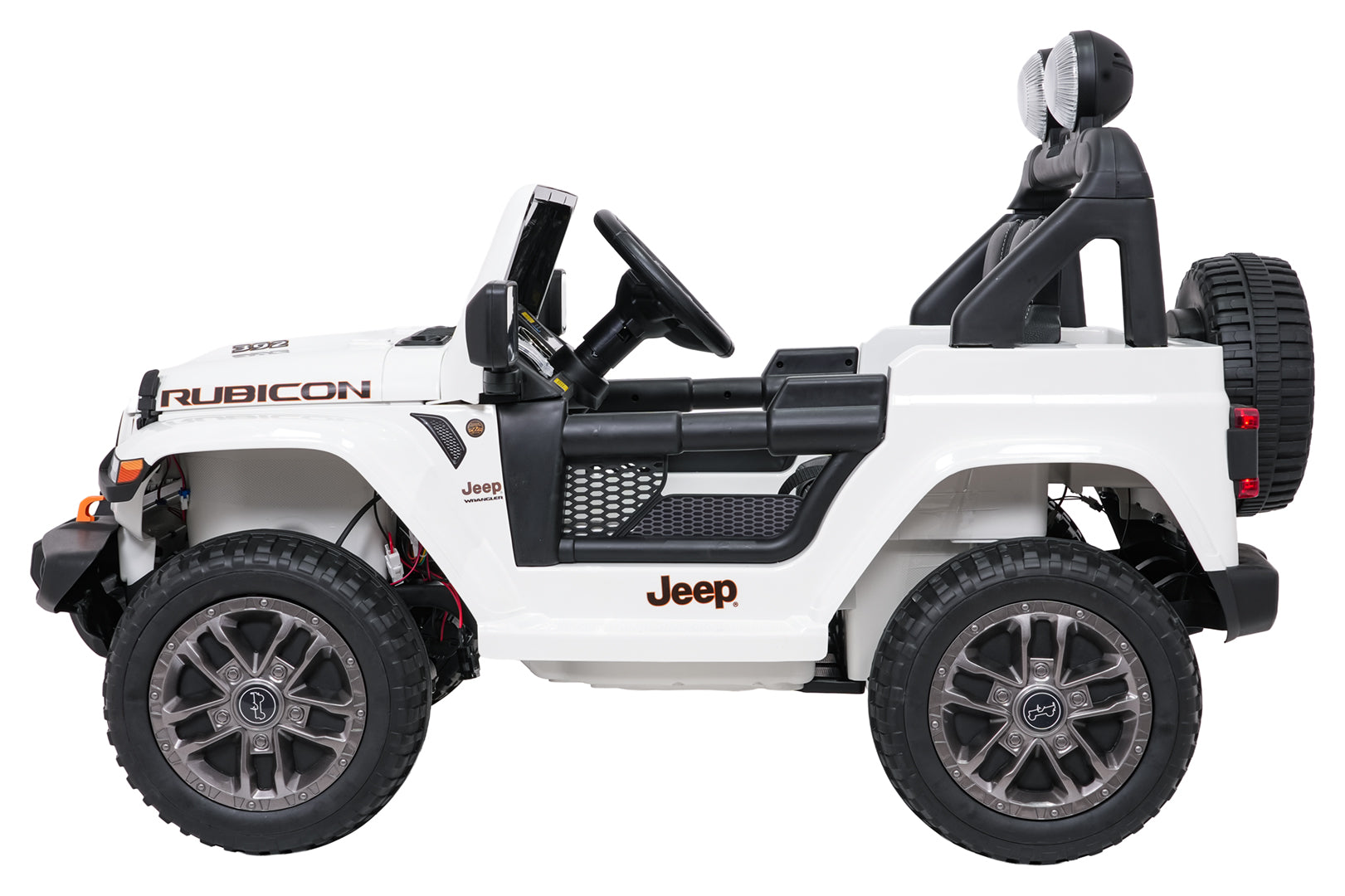 Crno Jeep Wrangler Rubicon LIFT | Bijela