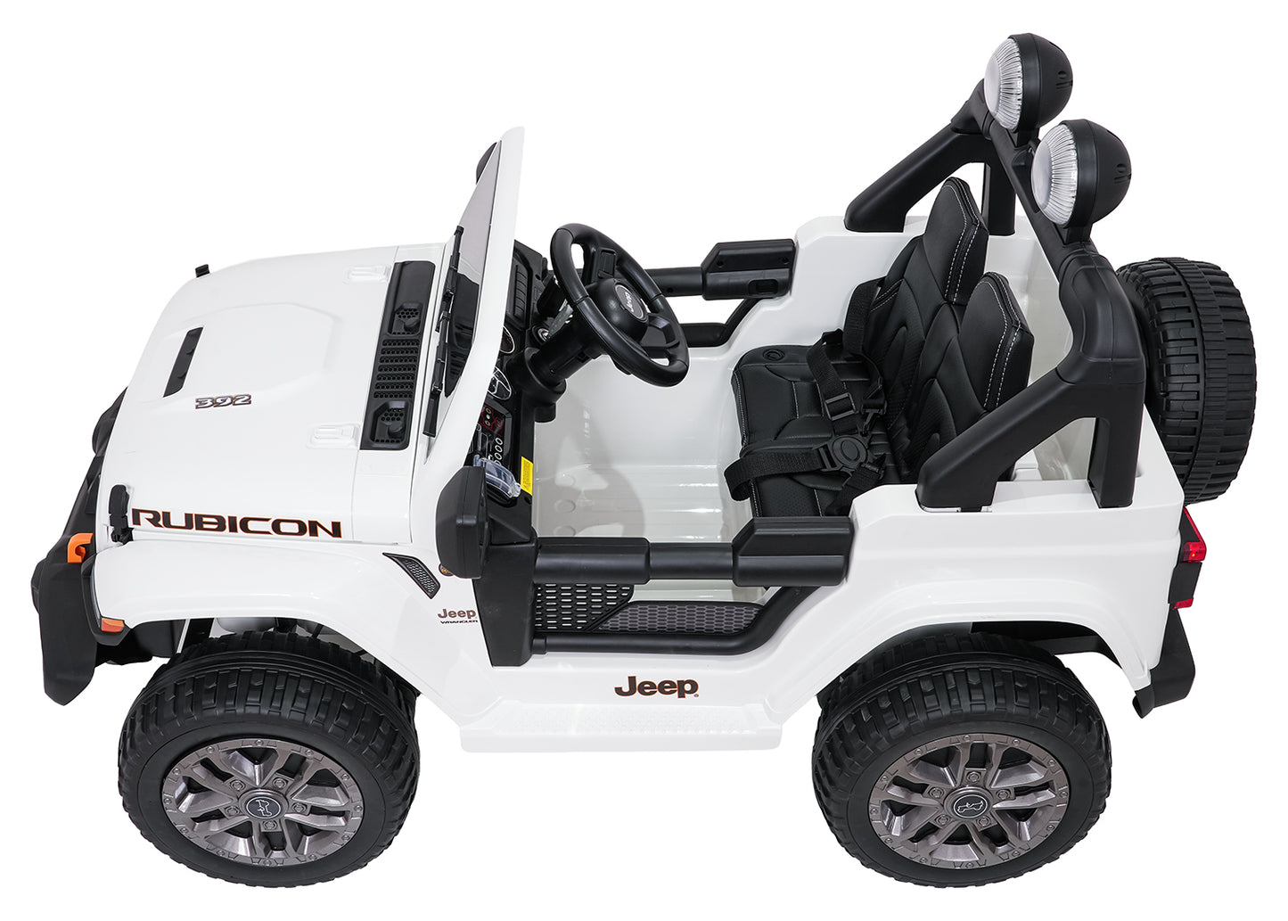 Crno Jeep Wrangler Rubicon LIFT | Bijela