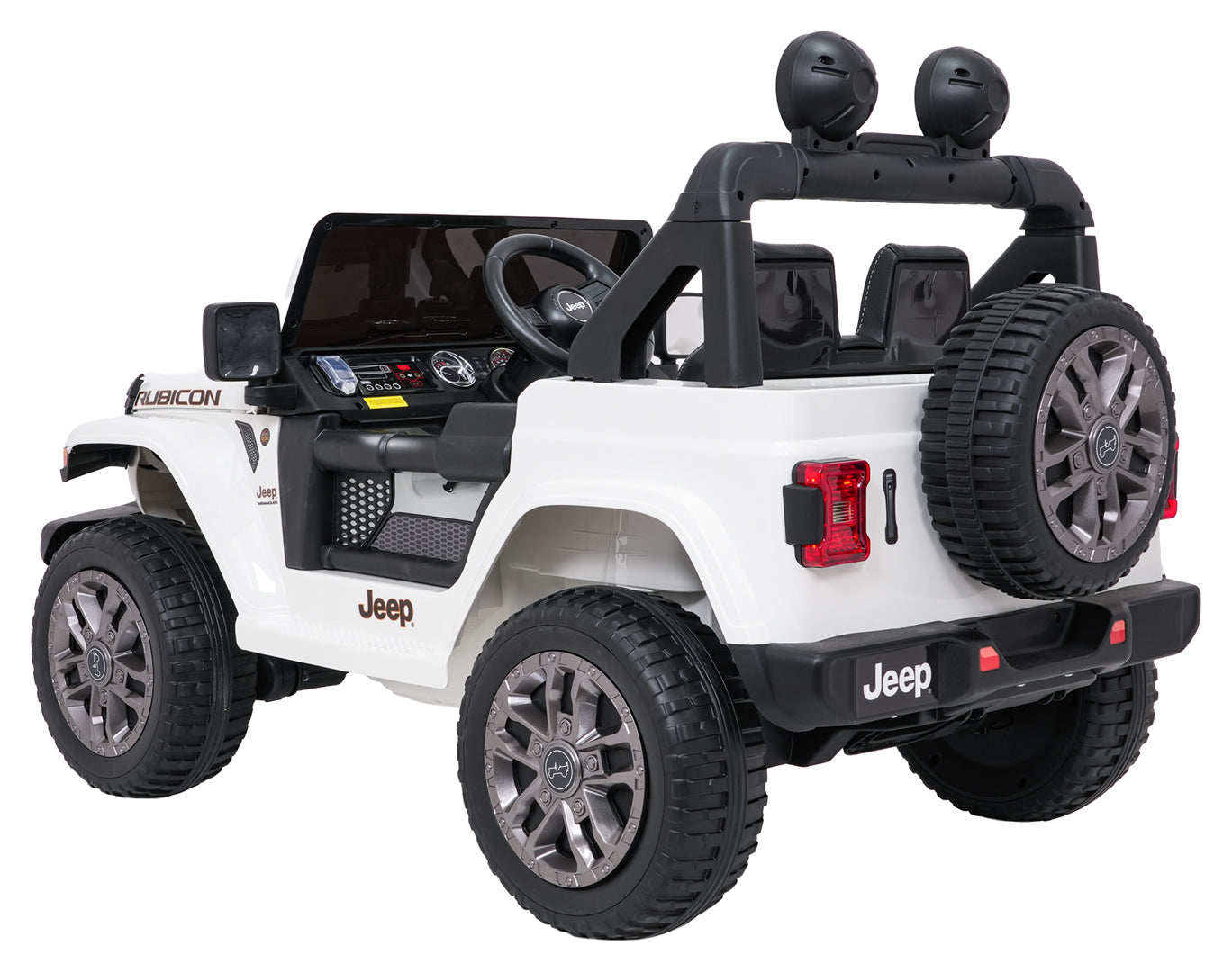 Crno Jeep Wrangler Rubicon LIFT | Bijela