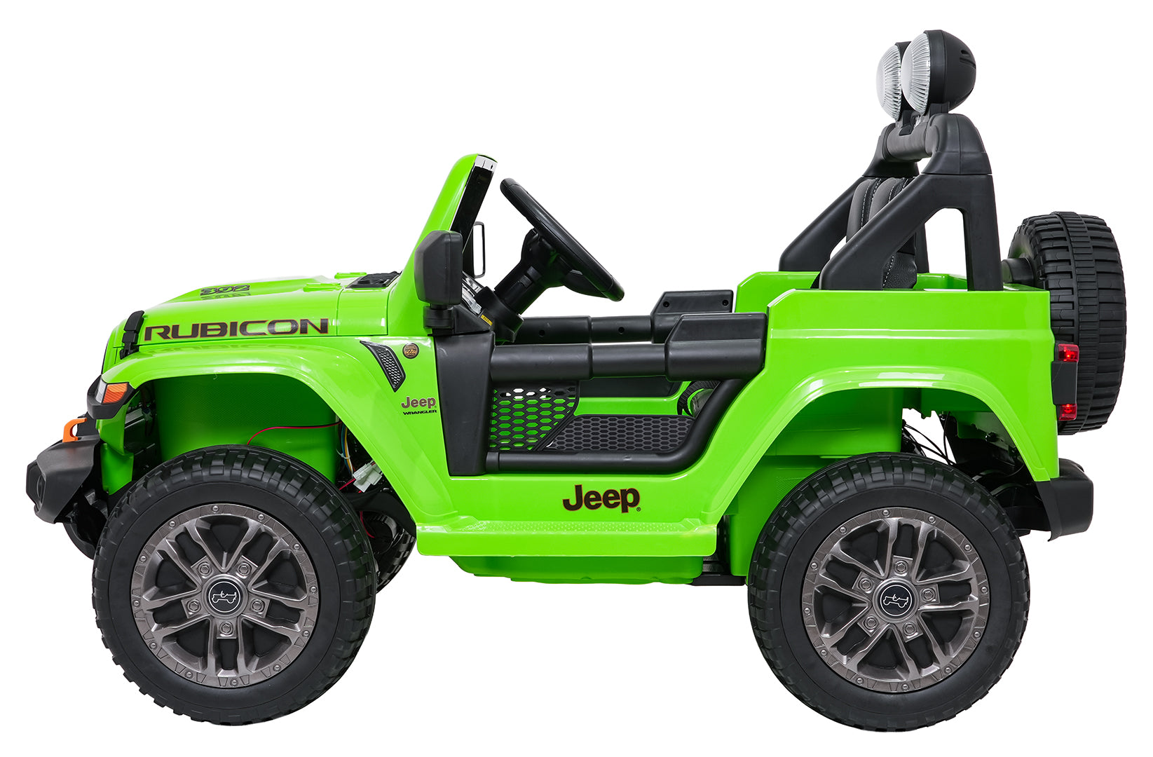 Crno Jeep Wrangler Rubicon LIFT | Zelena
