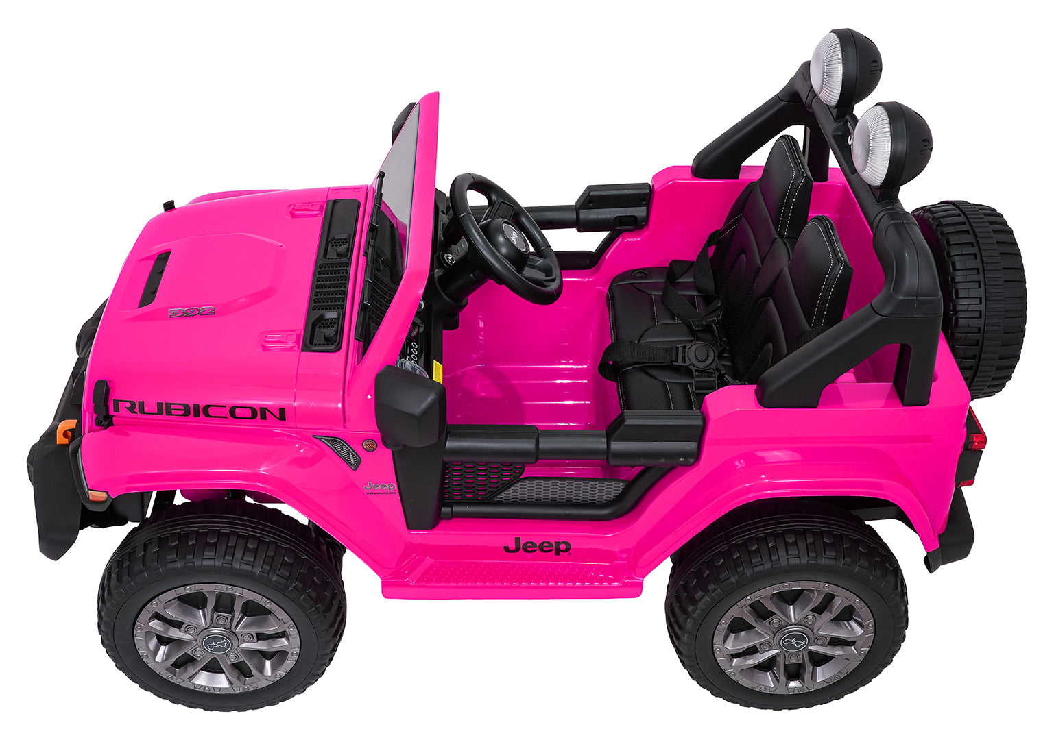 Crno Jeep Wrangler Rubicon LIFT | Ružičasta