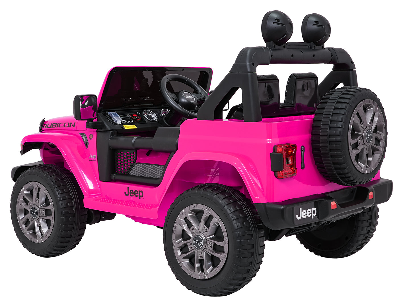 Crno Jeep Wrangler Rubicon LIFT | Ružičasta