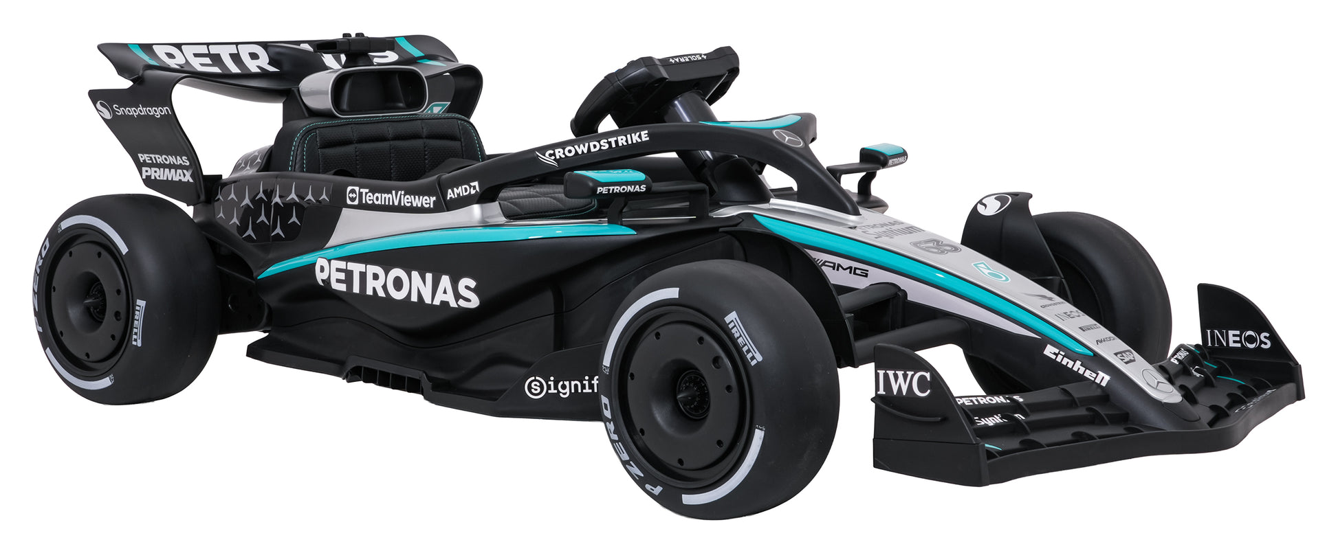 AMG PETRONAS F1 Black Racing Car
