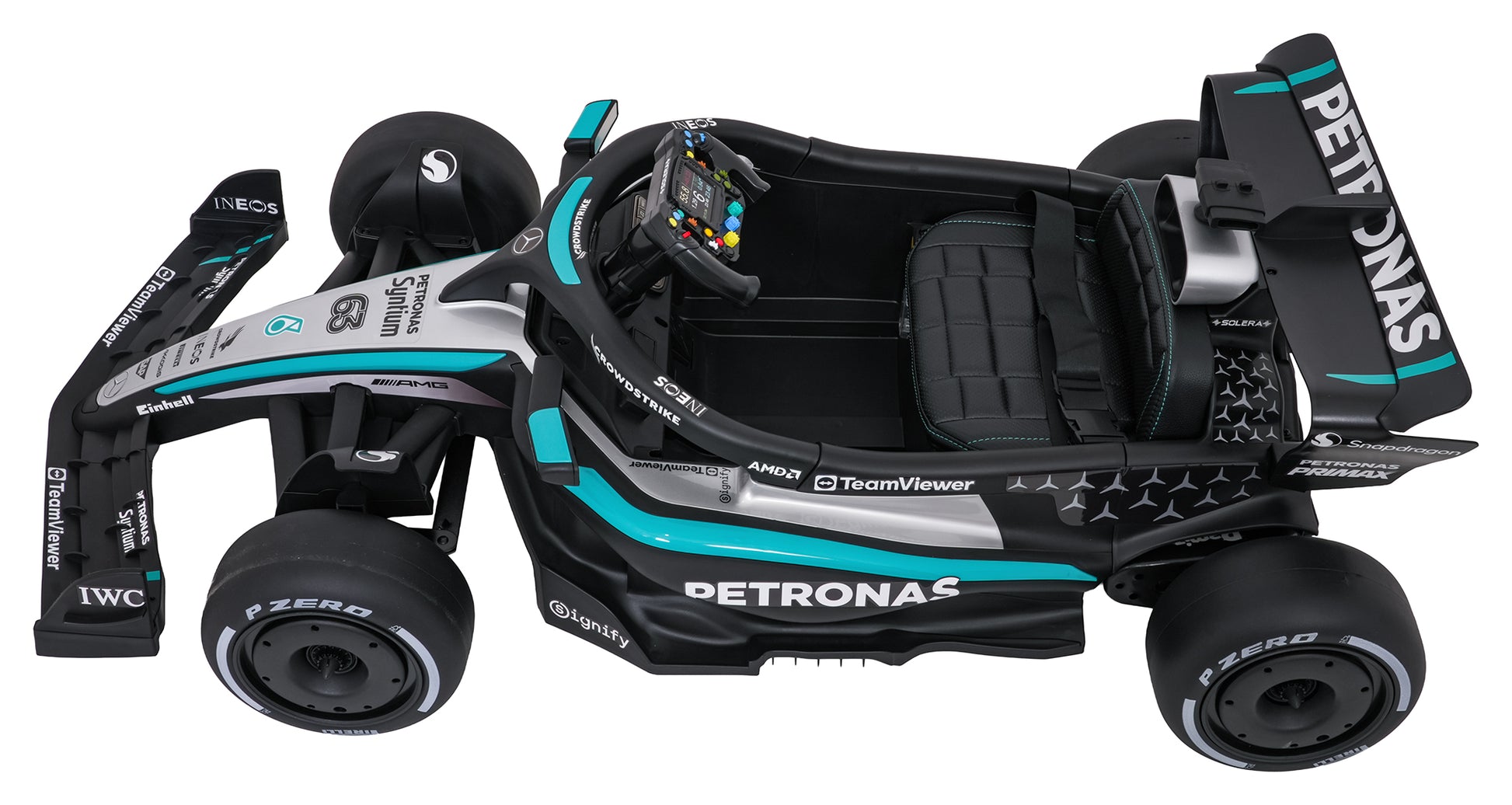 AMG PETRONAS F1 Black Racing Car