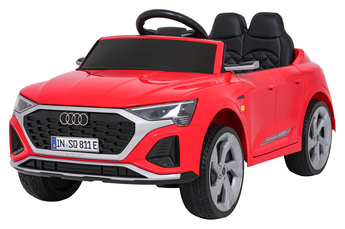 Crno Audi SQ8 | Crvena