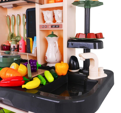 Mega kuhinja KitchenEtte slavina s vodom 65 predmeta